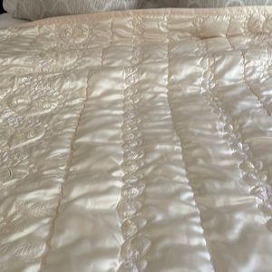 Vintage Satin Bedspread